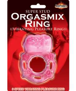 Super Stud Orgasmix Ring Pleasure Ring 3 Speed - Magenta