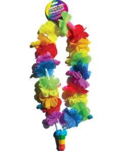 Rainbow Light Up Flower Pecker Necklace