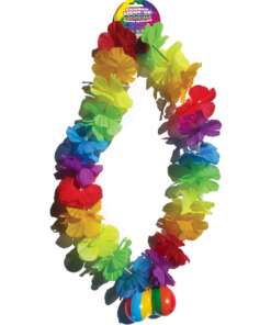 Rainbow Light Up Flower Boobie Necklace