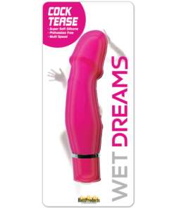 Wet Dreams Cock Tease Play Vibe - Magenta