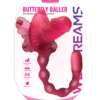 Wet Dreams Butterfly Baller Sex Harness w/Dildo - Pink