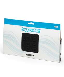 Happy Rabbit LOVE Storage Zip Bag Medium - Black