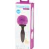 Happy Rabbit Vibrating Butt Plug - Purple Bunny Tail