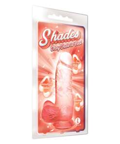 Shades Jelly TPR Gradient Dong Small - Coral