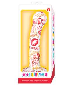 Collage I Remember Paris G Spot Silicone Dildo