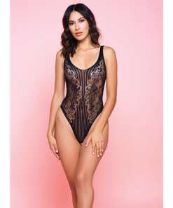 Laced with Love Teddy Black O/S