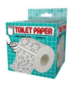 Sudoku Toilet Paper