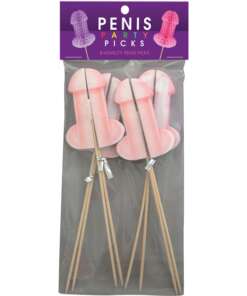 Penis Party Picks - Purple & Pink