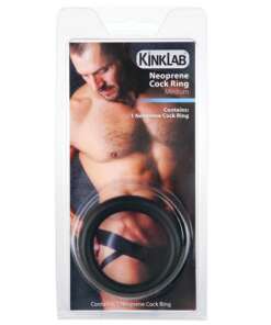 KinkLab Thin Neoprene 1.75" Cock Ring