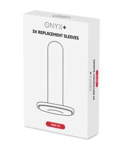 Kiiroo Onyx+ Replacement Sleeve - 3 Pack Tight Fit