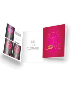 Kama Sutra Naughty Notes Greeting Cards - Yes to Love