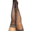 Kix'ies Taylor Silky Sheer Thigh High Black D