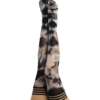 Kix'ies Mackenzie Tie Die Thigh High Black/Tan A