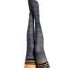 Kix'ies Debbie Plaid Thigh Highs Blue A