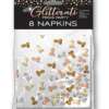 Glitterati Penis Party Napkins - Pack of 8