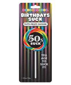 Birthday Lollipops - 50s Suck Tutti Frutti