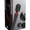 Man Wand Xtreme w/2 Attachments - Black