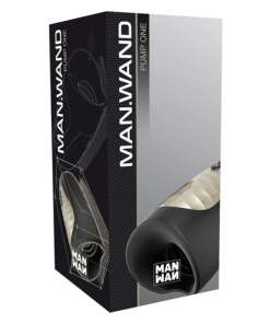 Man Wand Pump One Masturbator-  Black