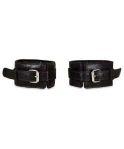 Sultra Lambskin Ankle Cuffs - Black