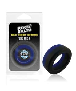 Rock Solid Big O Ring - Black/Blue
