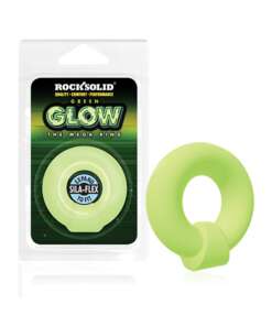 Rock Solid Glow in the Dark Mega Ring - Green