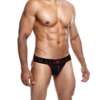 Male Basics Neon Jockstrap Red SM