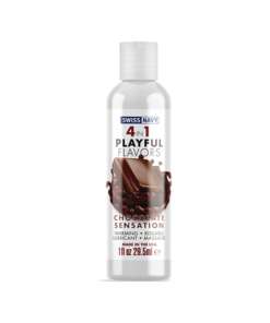 Swiss Navy 4 in 1 Playful Flavors Chocolate Sensation - 1 oz