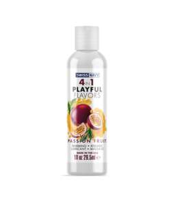Swiss Navy 4 in 1 Playful Flavors Wild Passion Fruit - 1 oz