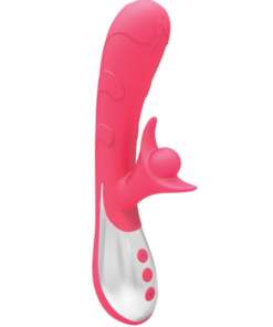 Nobu Parla Dual Stim Rabbit - Fuchsia