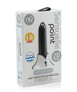 Nu Sensuelle Point Rechargeable Bullet - Black