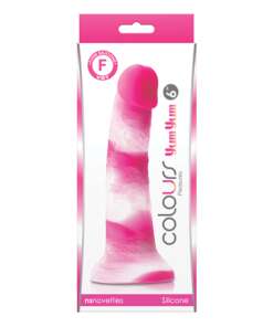 Colours Pleasures 6" Yum Yum Dildo - Pink