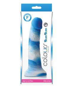 Colours Pleasures 6" Yum Yum Dildo - Blue