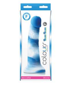 Colours Pleasures 7" Yum Yum Dildo - Blue