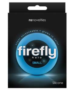 Firefly Halo Small Cockring - Blue