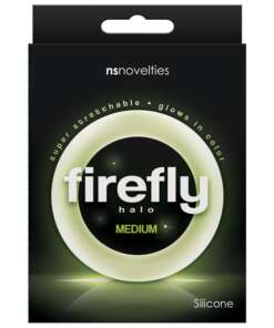 Firefly Halo Medium Cockring - Clear