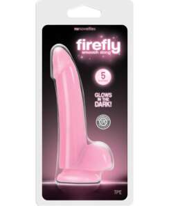 Firefly Smooth Glowing 5" Dong - Pink