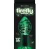 Firefly Clear Glass Plug Large - Glow