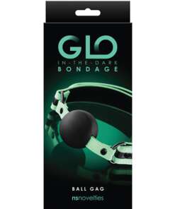 GLO Bondage Ball Gag - Glow in the Dark