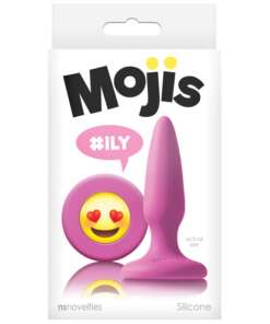 Tails Moji's ILY Butt Plug - Pink