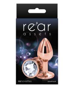Rear Assets Rose Gold Small - Clear