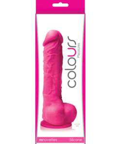 Colours Pleasures 5" Dildo w/Suction Cup - Pink