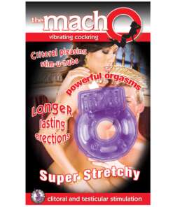 The MachO Vibrating Cockring - Purple