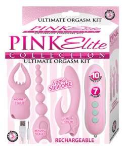 Pink Elite Collection Ultimate Orgasm Kit - Pink