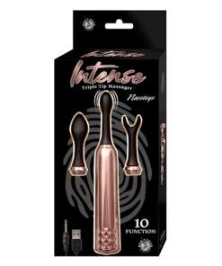 Intense Triple Tip Massager - Rose Gold