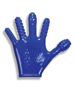 Oxballs Finger Fuck Glove - Police Blue