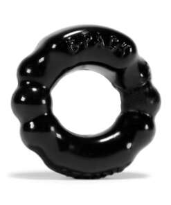 Oxballs Atomic Jock 6-Pack Shaped Cocking - Black