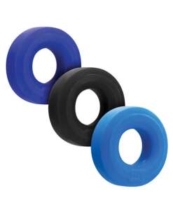 Hunky Junk C Ring Multi Pack - Asst. Colors Pack of 3
