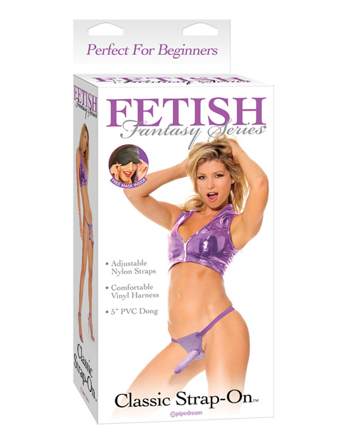 Classix Strap-On & Harness - Purple