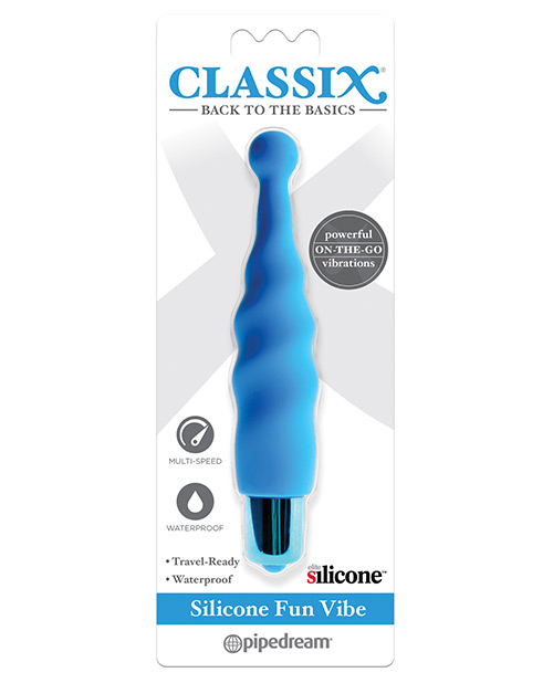 Classix Silicone Fun Vibe - Blue