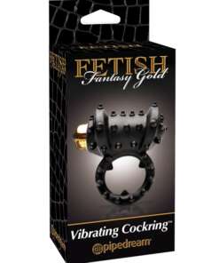 Fetish Fantasy Gold Vibrating Cock Ring